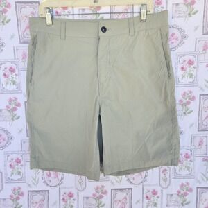 The North Face Shorts Mens 34 Beige Performance Nylon Stretch Lightweight Chino